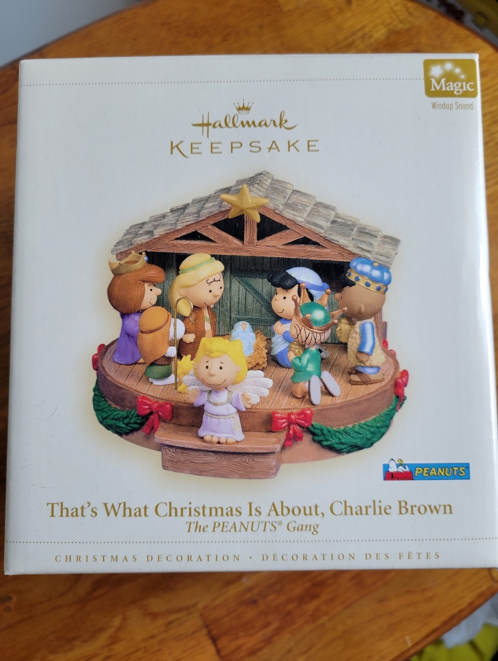 2006 That's What Christmas Is About, Charlie Brown Tabletop Decoration